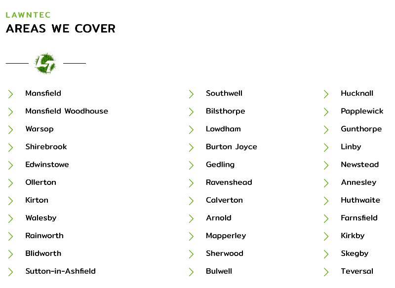 lawntec areas covered
